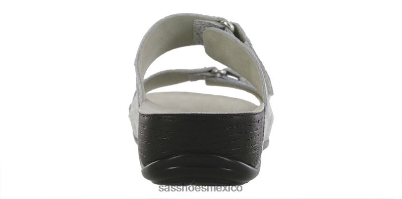 mx SAS mujer versátil sandalia de playa plata LVV4610