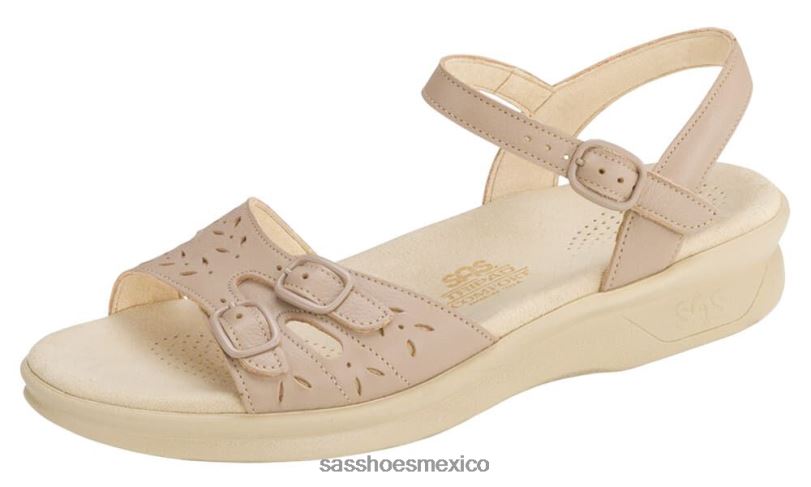 mx SAS mujer versátil sandalia duo con tira de cuarto natural LVV4685