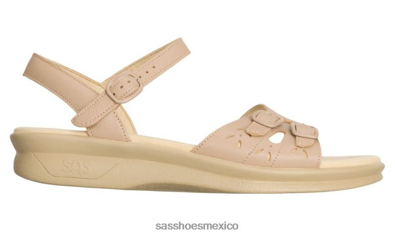 mx SAS mujer versátil sandalia duo con tira de cuarto natural LVV4685
