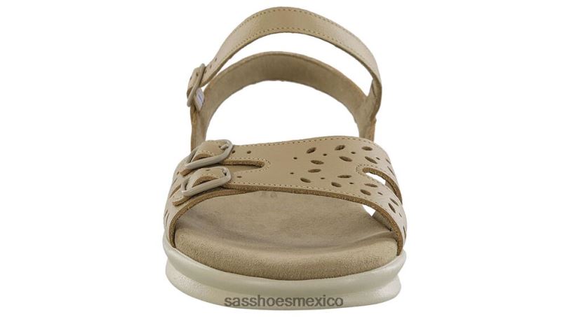 mx SAS mujer versátil sandalia duo con tira de cuarto piedra caliente LVV4682