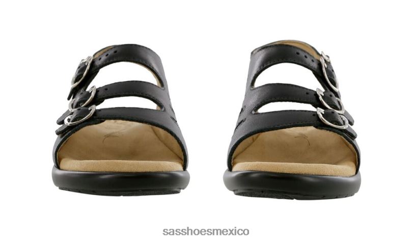 mx SAS mujer versátil sandalia mística con tira trasera negro LVV46129