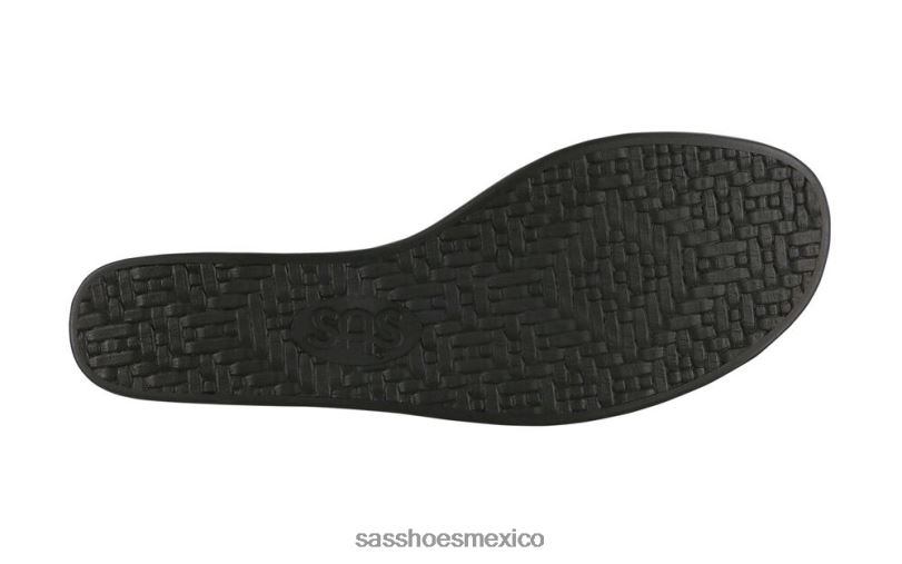 mx SAS mujer versátil sandalias Layla con tira en T y cuña Jean azul LVV46160