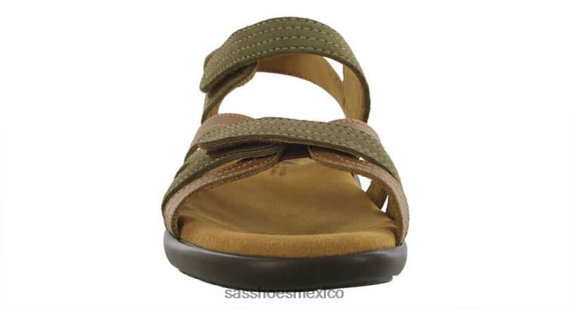 mx SAS mujer versátil sandalias con tira en el talón salvia del desierto LVV4659