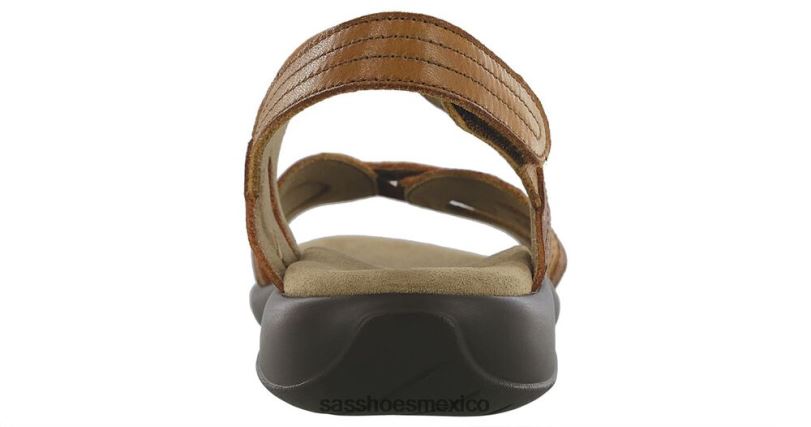 mx SAS mujer versátil sandalias con tira en el talón sepia LVV4662