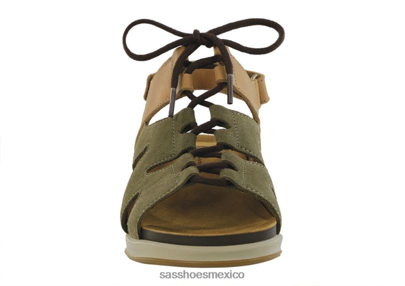 mx SAS mujer versátil sandalias de cuña con cordones sedona artemisa LVV46436