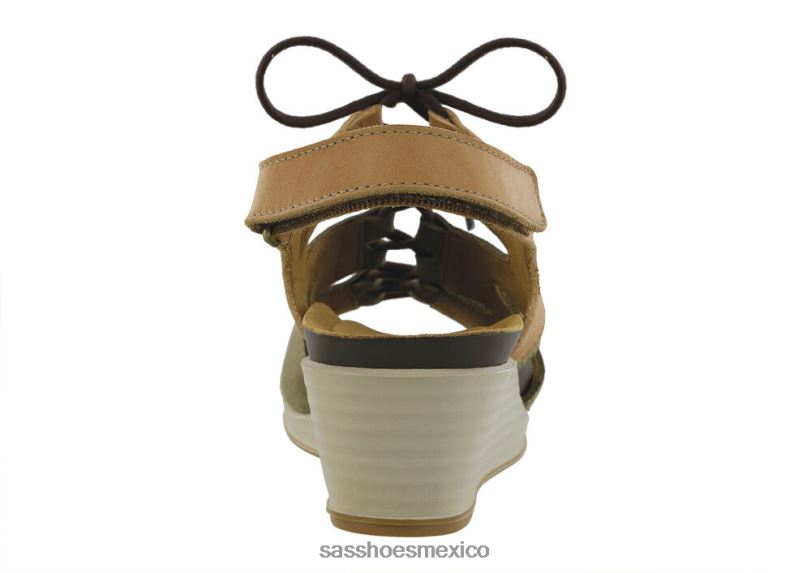 mx SAS mujer versátil sandalias de cuña con cordones sedona artemisa LVV46436