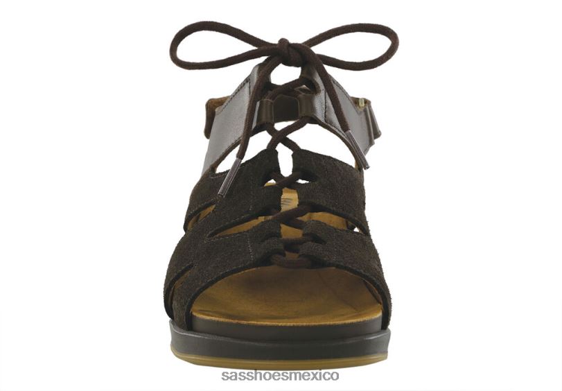 mx SAS mujer versátil sandalias de cuña con cordones sedona bosques LVV46437