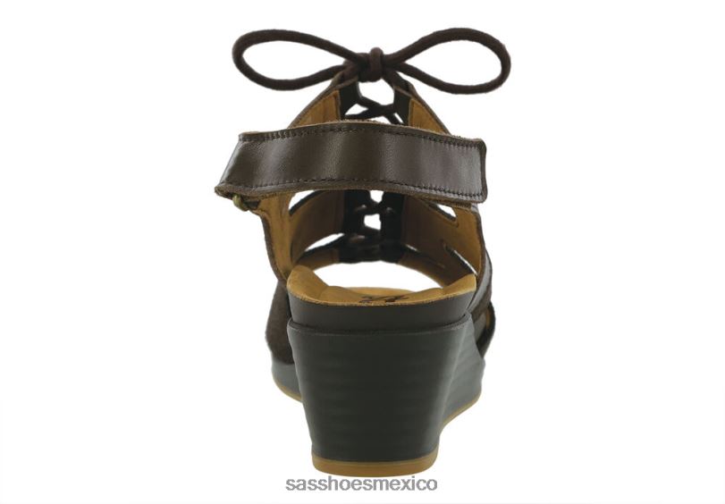 mx SAS mujer versátil sandalias de cuña con cordones sedona bosques LVV46437