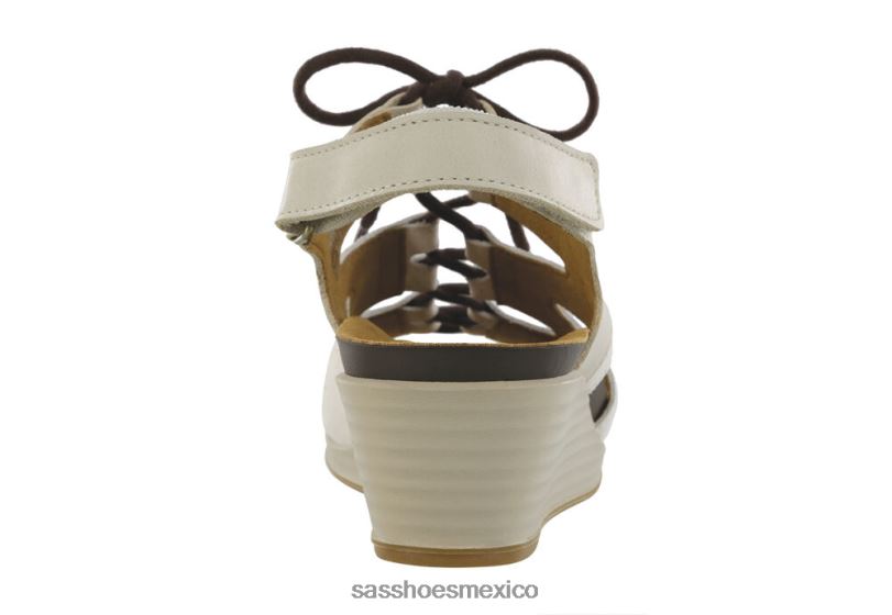mx SAS mujer versátil sandalias de cuña con cordones sedona madera a la deriva LVV46435