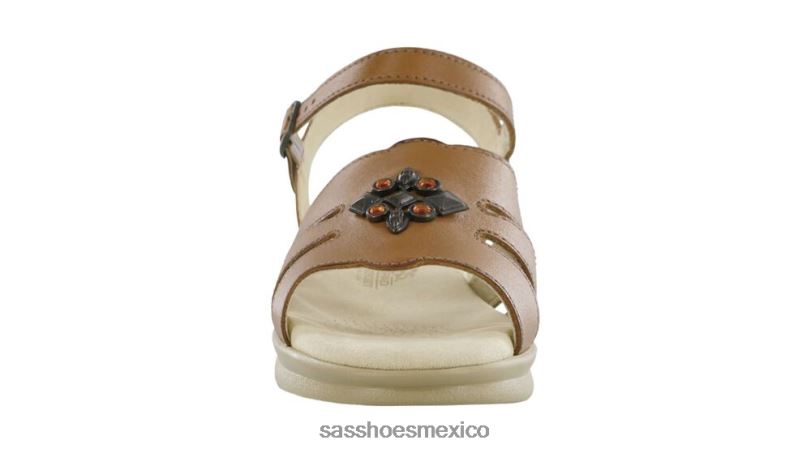 mx SAS mujer versátil sandalias helena con tiras bronceado antiguo LVV4692