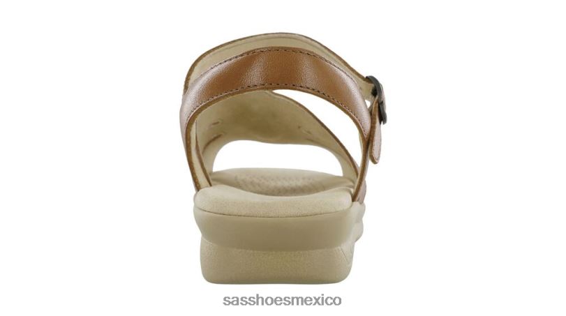 mx SAS mujer versátil sandalias helena con tiras bronceado antiguo LVV4692