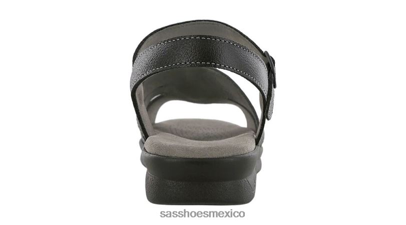 mx SAS mujer versátil sandalias helena con tiras negro LVV4690