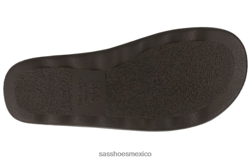 mx SAS mujer versátil sandalias holgadas con correa en el talón ámbar LVV46116