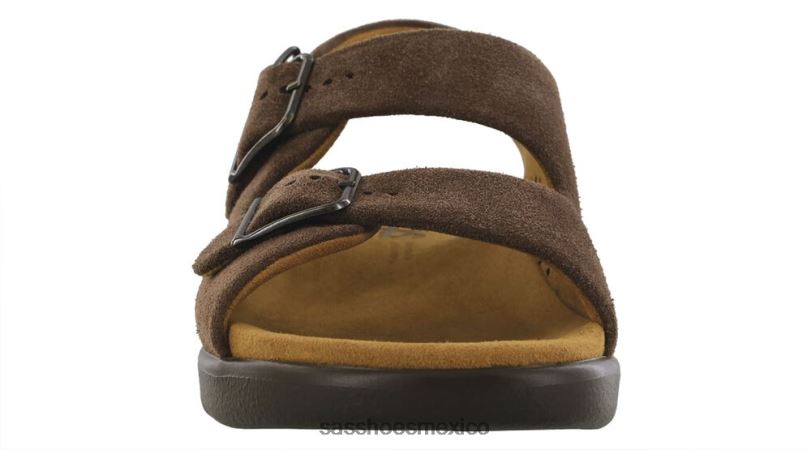 mx SAS mujer versátil sandalias holgadas con correa en el talón osito de peluche LVV46110