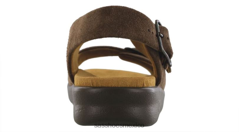 mx SAS mujer versátil sandalias holgadas con correa en el talón osito de peluche LVV46110