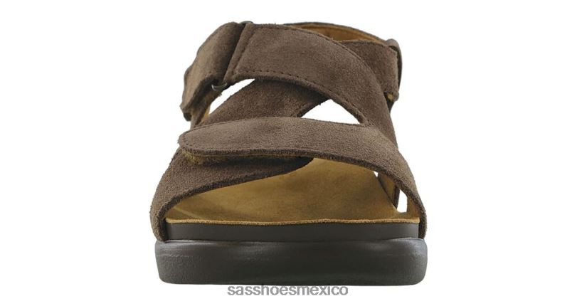 mx SAS mujer versátil sandalias huggy con tiras cruzadas osito de peluche LVV46162