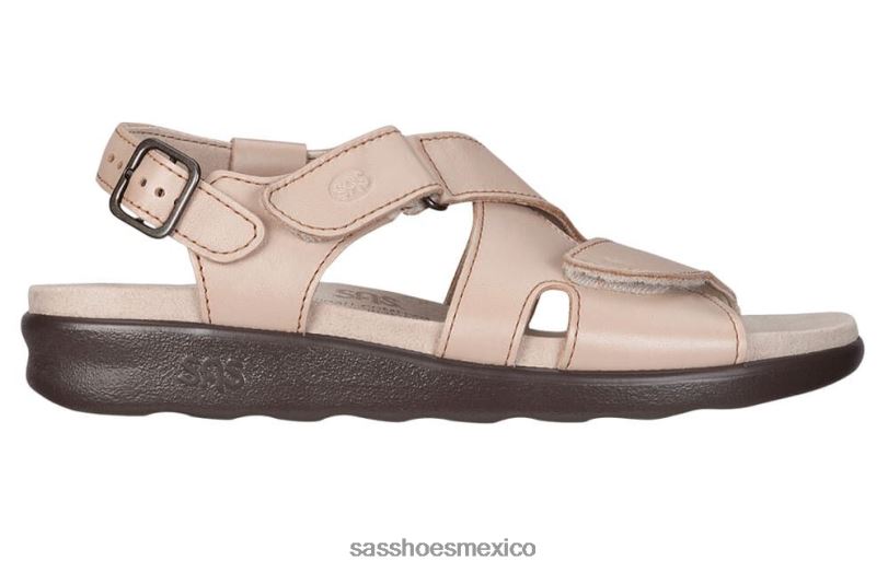 mx SAS mujer versátil sandalias huggy con tiras cruzadas trufa LVV46164