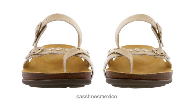 mx SAS mujer versátil sandalias jett toe loop oro metalizado LVV46134