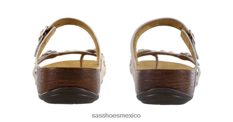 mx SAS mujer versátil sandalias jett toe loop oro metalizado LVV46134