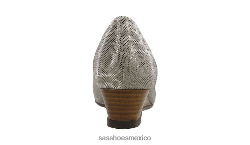 mx SAS mujer inspirado bomba de cuña sofía bronce de cañón LVV46337