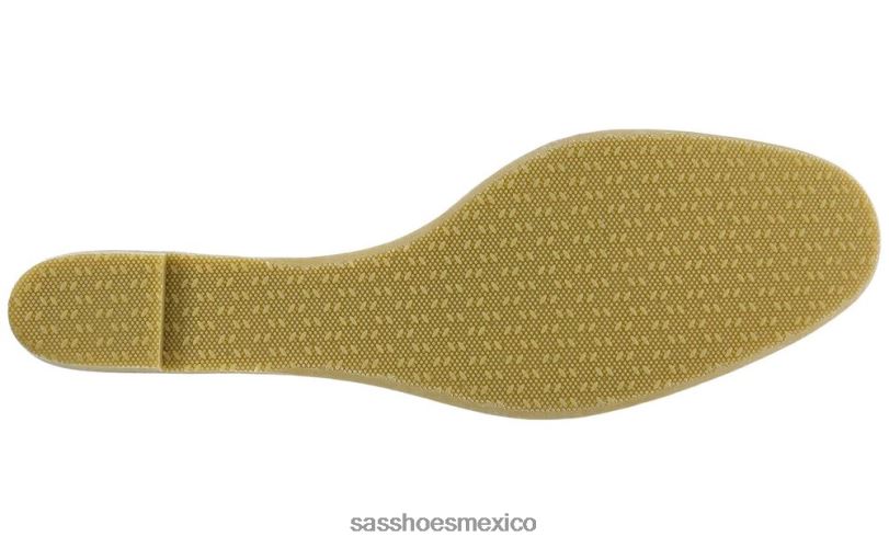 mx SAS mujer inspirado cuña peep toe ava patente ósea LVV46400
