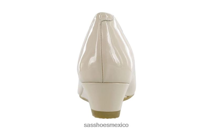 mx SAS mujer inspirado cuña peep toe ava patente ósea LVV46400