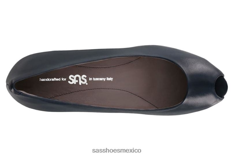 mx SAS mujer inspirado cuña scarlett peep toe Armada LVV46373