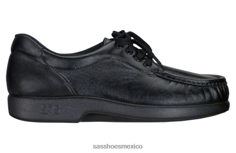 mx SAS mujer inspirado mocasines con cordones Take Time negro LVV46270