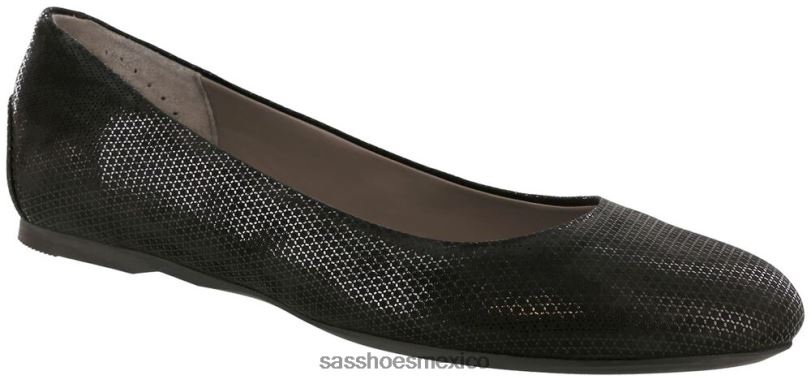 mx SAS mujer inspirado mocasines sin cordones con encaje ónix LVV46387