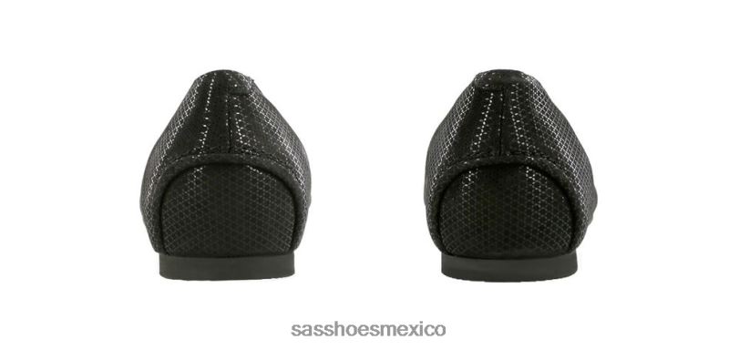 mx SAS mujer inspirado mocasines sin cordones con encaje ónix LVV46387