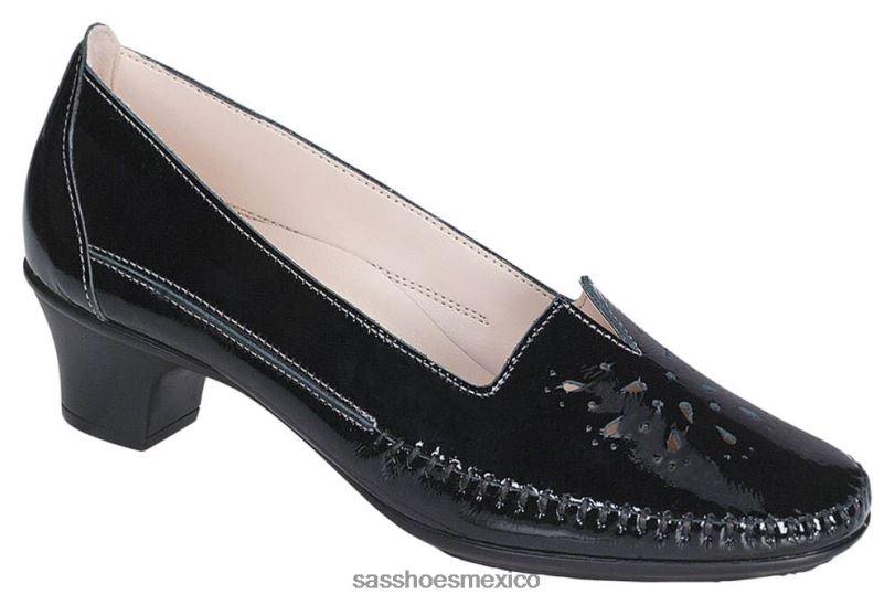 mx SAS mujer inspirado resbalón sonyo en el talón negro LVV46341