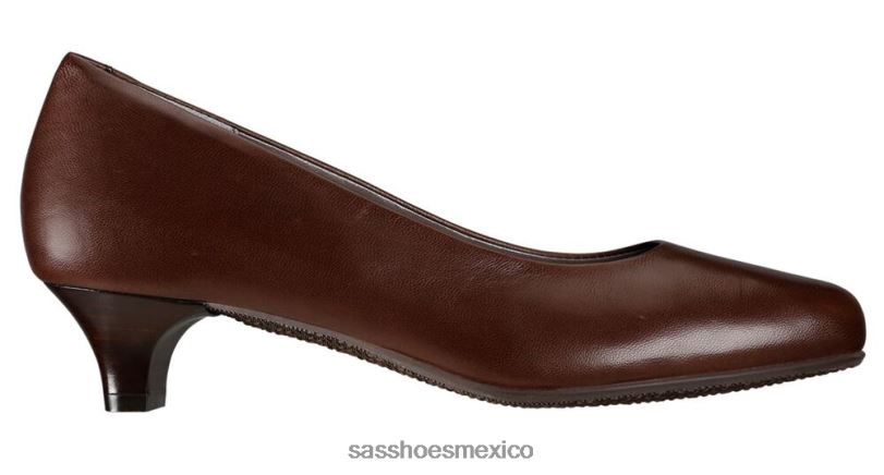mx SAS mujer inspirado tacón gatito elaine marrón LVV46368