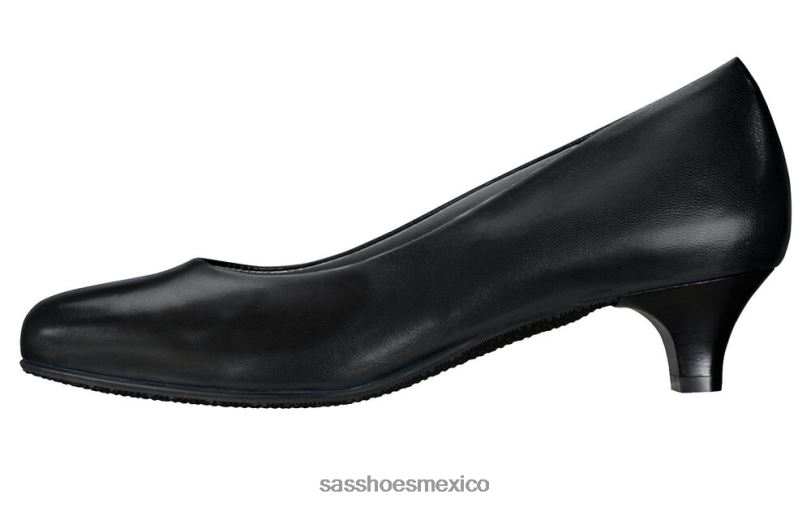 mx SAS mujer inspirado tacón gatito elaine negro LVV46369