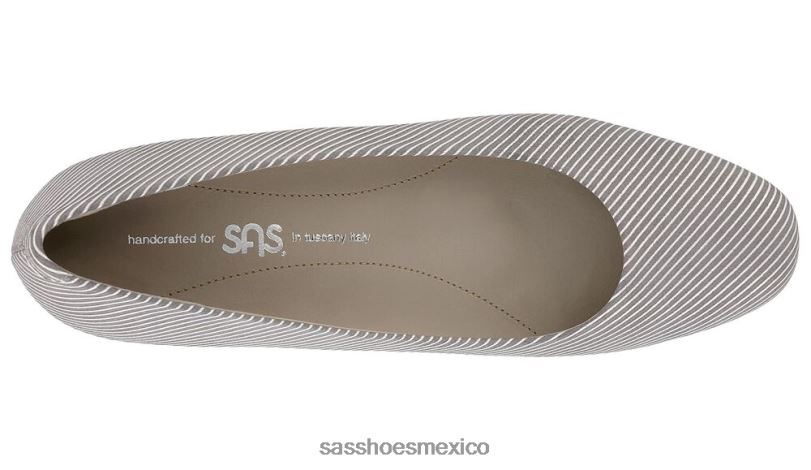 mx SAS mujer inspirado tacón gatito elaine raya topo LVV46371