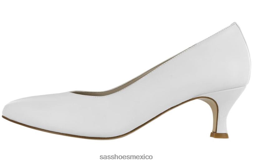 mx SAS mujer inspirado tacón gatito moxie blanco LVV46360
