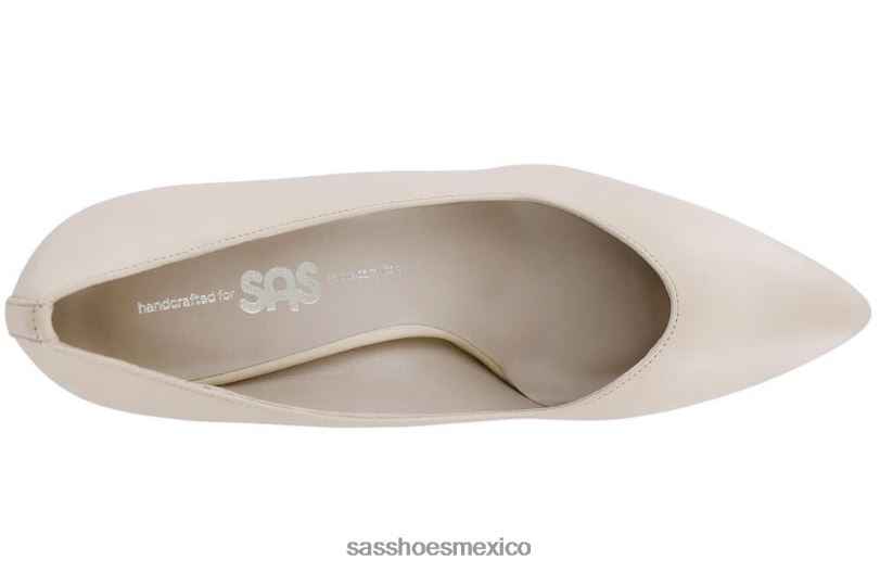 mx SAS mujer inspirado tacón gatito moxie hueso LVV46358