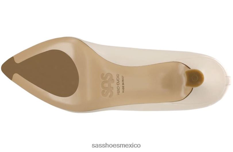 mx SAS mujer inspirado tacón gatito moxie hueso LVV46358
