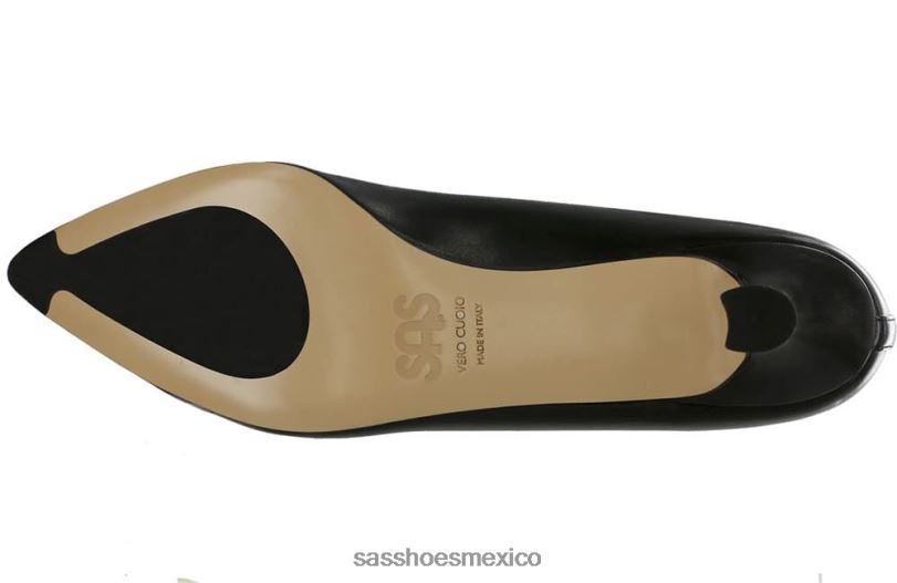 mx SAS mujer inspirado tacón gatito moxie negro LVV46357