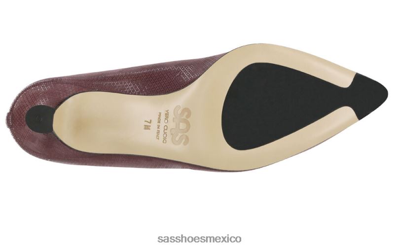 mx SAS mujer inspirado tacón gatito moxie vino webster LVV46365