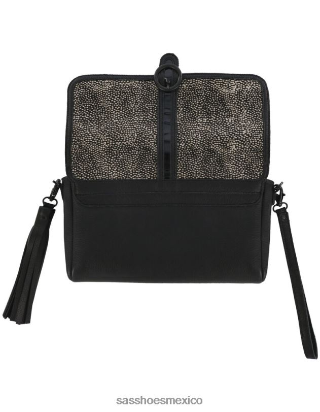 mx SAS unisexo inspirado bolso de mano seight chital negro LVV46549