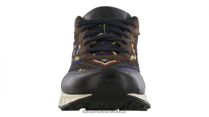 mx SAS unisexo energético Zapato Kashen antideslizante con cordones mezquite LVV46418